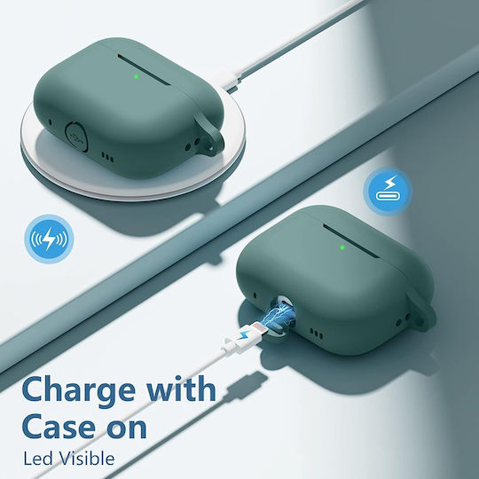Techsuit Hülle Airpods Pro 1/2 Techsuit Teal 5949419256439