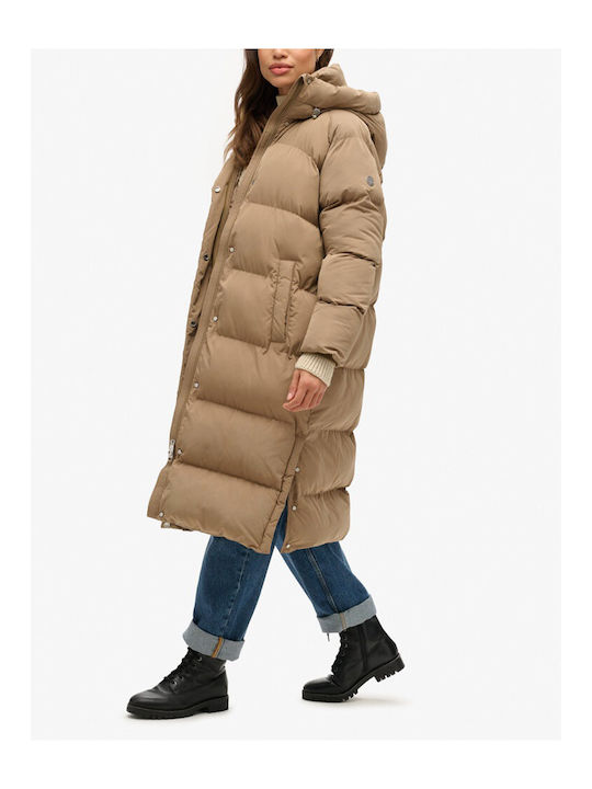 Superdry Jacket Puffer Brown