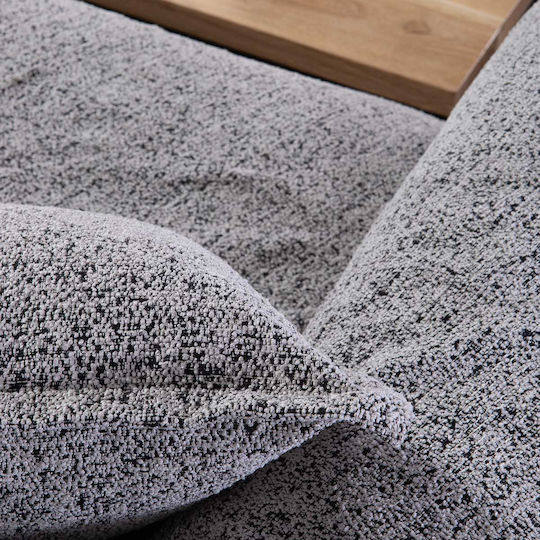 Nef-Nef Homeware Alamo Ριχτάρι Τριθέσιου Καναπέ Ζακάρ 170x300εκ. Grey
