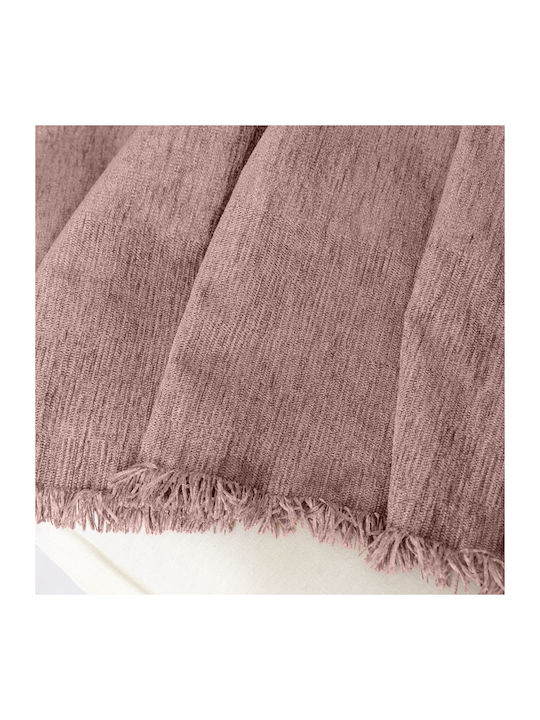 Nima Plain Ριχτάρι Πολυθρόνας Chenille 180x180εκ. Earth 34461