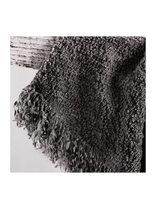 Rythmos Beckett Ριχτάρι Διθέσιου Καναπέ Chenille 180x240εκ. Dark Gray 117-105-021