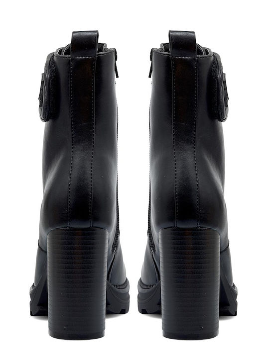 Stiefeletten Damen Schwarz