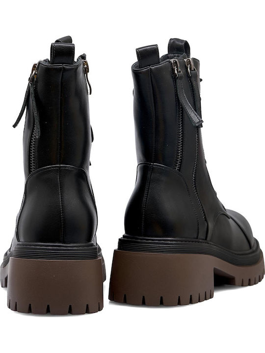 Stiefeletten Damen Schwarz