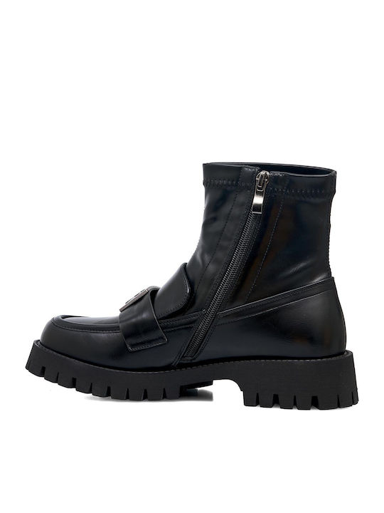 Stiefeletten Damen Schwarz