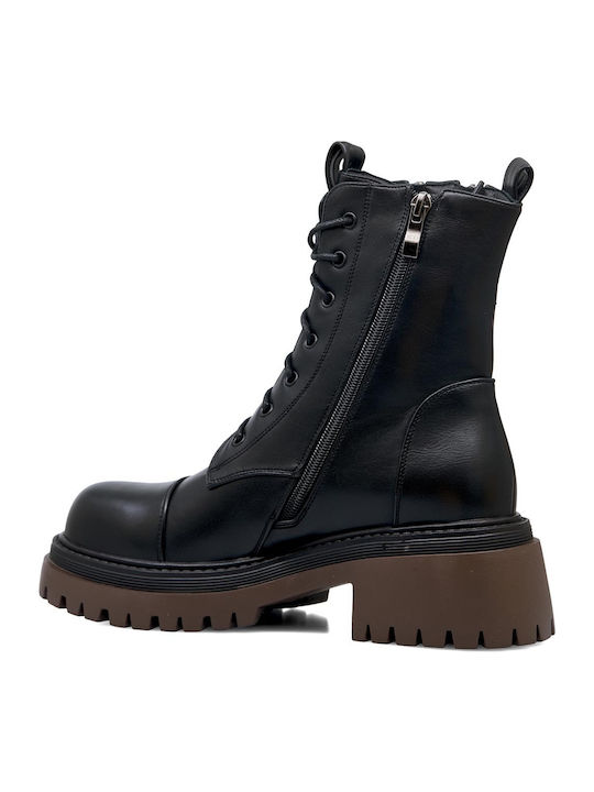 Stiefeletten Damen Schwarz