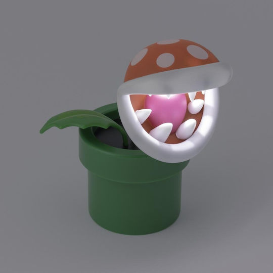 Paladone Kids Decorative Lamp Mini Piranha Plant Light Multicolour Paladone Kids Decorative Lamp Mini Piranha Plant Light Multicolour