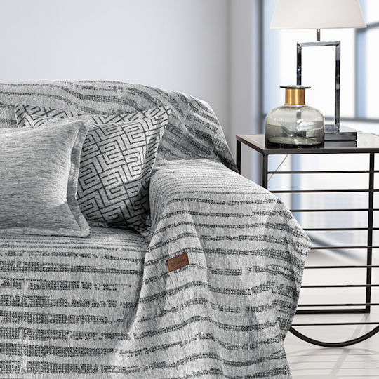 Guy Laroche Sydney Armchair Throw P180xW150cm Gray Guy Laroche Sydney Armchair Throw P180xW150cm Gray