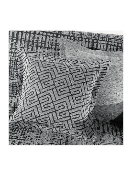 Guy Laroche Melbourne Ριχτάρι Πολυθρόνας Chenille 180x150εκ. Γκρι 1133030224000