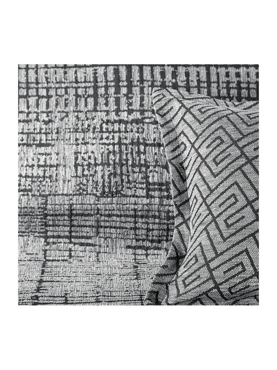 Guy Laroche Melbourne Ριχτάρι Πολυθρόνας Chenille 180x150εκ. Γκρι 1133030224000