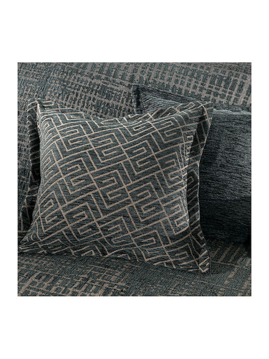 Guy Laroche Melbourne Ριχτάρι Πολυθρόνας Chenille 180x150εκ. Πετρόλ