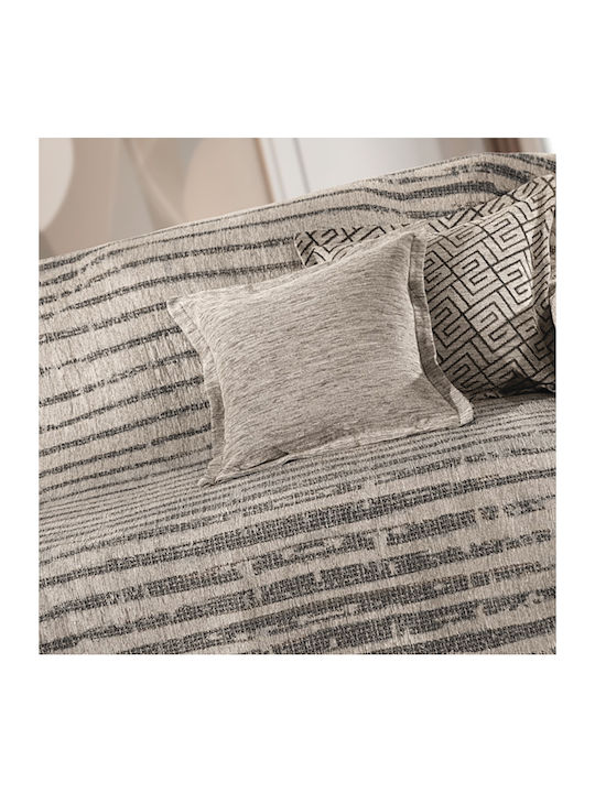 Guy Laroche Sydney Ριχτάρι Πολυθρόνας Chenille 180x150εκ. Μπεζ 1133030224016