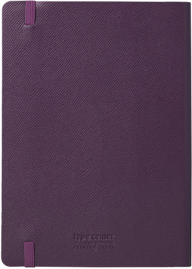 Type Center Notizbuch A5 Lila