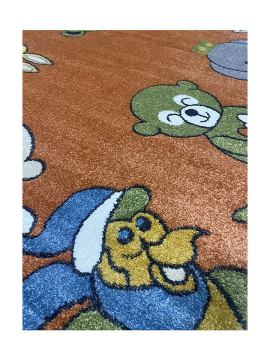 Детско килимче Кафяв 80x150см