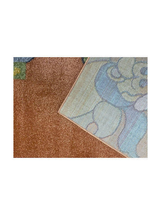 Детско килимче Кафяв 80x150см