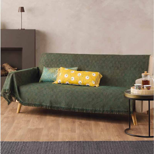 Kentia Vacanza Three-Seater Sofa Throw Chenille 180x300cm 02