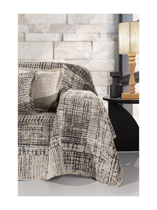 Guy Laroche Three-Seater Sofa Throw 180x300cm Natural