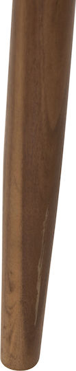 Outdoor-Sessel Hölzernes Navan Natural - Grey mit Kissen 4Stück 59x58x76εκ.