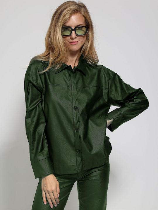 Women's Long Sleeve Shirt Khaki