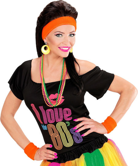 Αξεσουαρ Neon Πορτοκαλι Sweatbands Set