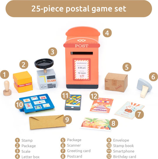 Postal Office Role Play Umu Toys