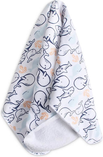 Mother's Choice Pătură Pepinieră Swaddling pături Fleece Albastră 75x100cm