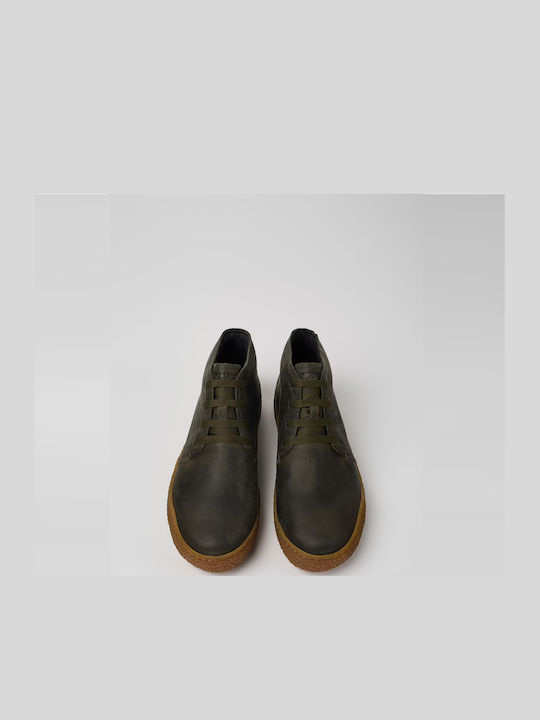 Peu Terreno Leder Grün Herrenstiefel