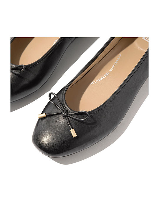 Anatomic Leather Ballerinas Black