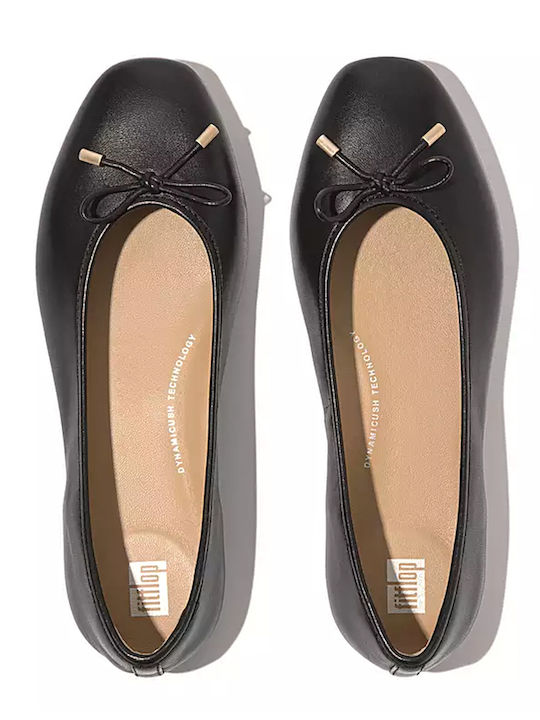 Anatomic Leather Ballerinas Black