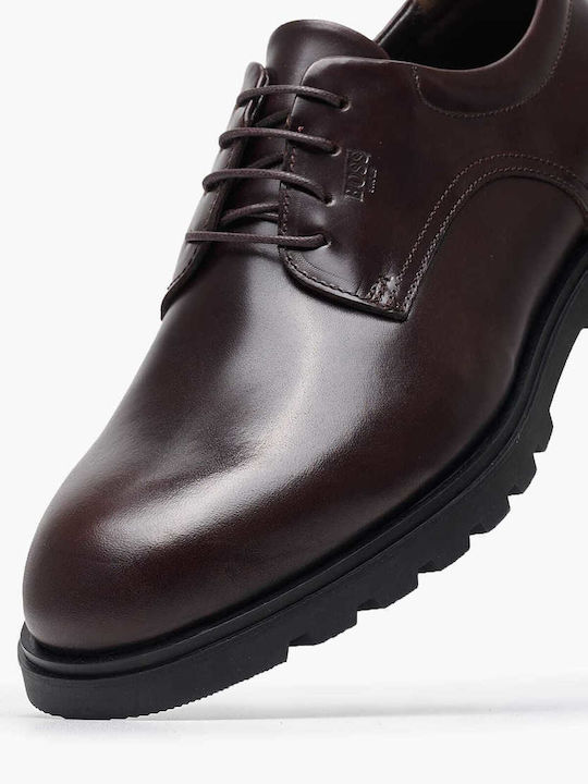 Men's Leather Casual Shoes Brown