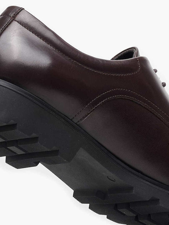 Men's Leather Casual Shoes Brown