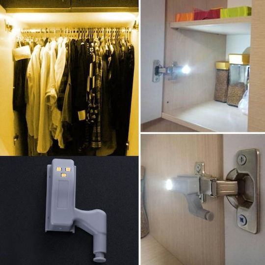 Set 10 Möbelgriffe LED-Beleuchtung 7,5 x 4 x 2 cm