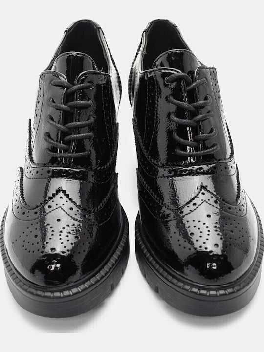 Γυναικεία Oxfords σε Μαύρο Χρώμα