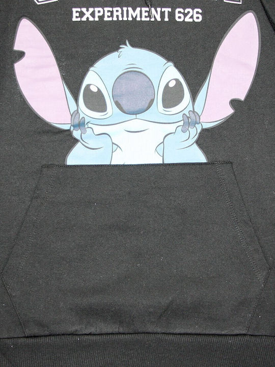 Disney Lilo & Stitch Γυναικεία Μπλούζα Μαύρη