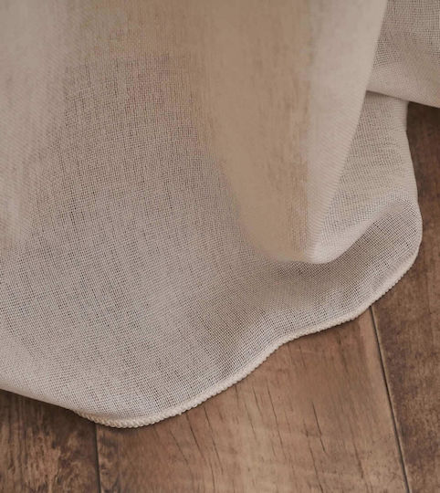 Gofis Home Maisy με Τρουκς Μπεζ 140x280εκ.