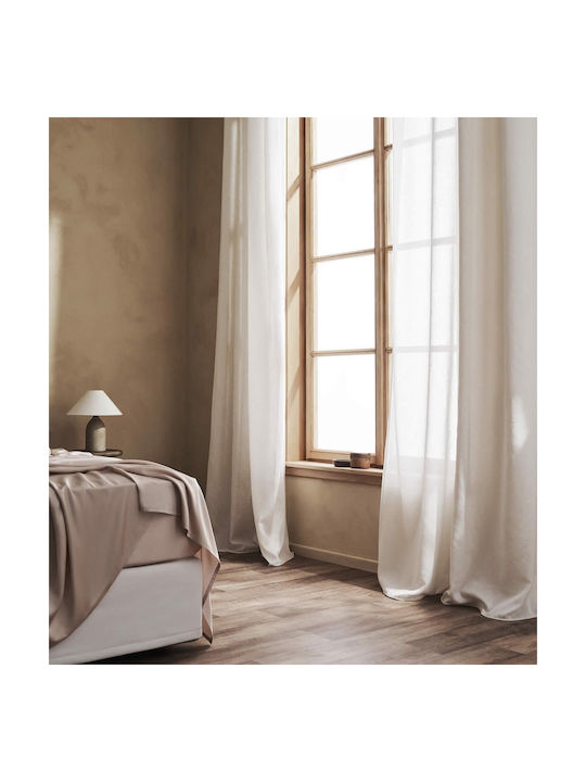 Gofis Home Perdea Cu Capse Maisy Bej 140x280cm