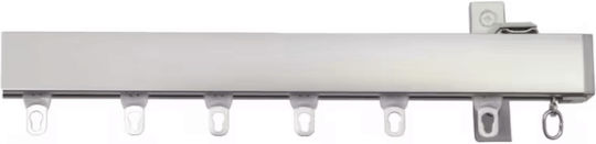 Import Hellas Sens unic Șină din Aluminiu în Culoare Alb 220εκ. 1991-5