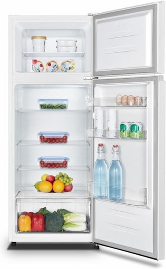 Heinner Ψυγείο Δίπορτο 206lt Υ143.4xΠ55xΒ54.2εκ. Λευκό HF-HS205E++