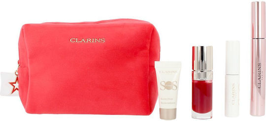 Clarins Wonder Perfect Set de machiaj pentru Ochi și Buze cu trusă 3buc