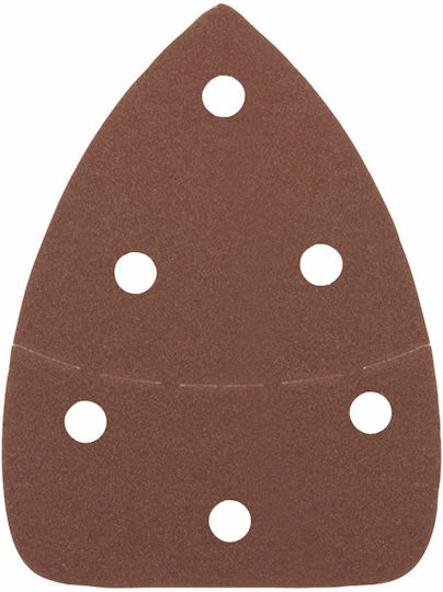 Ryobi SCS10A1 Delta Sanding Sheet K120 / K60 / K80 with Holes 100x140mm Set 10pcs