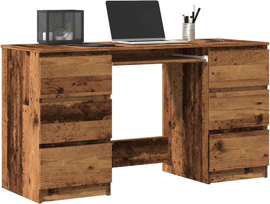 Schreibtisch Holz Coffee 140x50x77cm