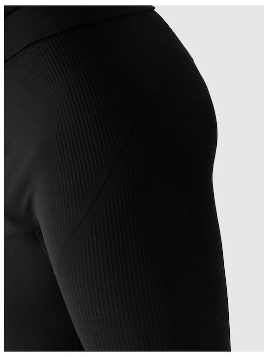 4F Pantaloni termici pentru barbati Negru