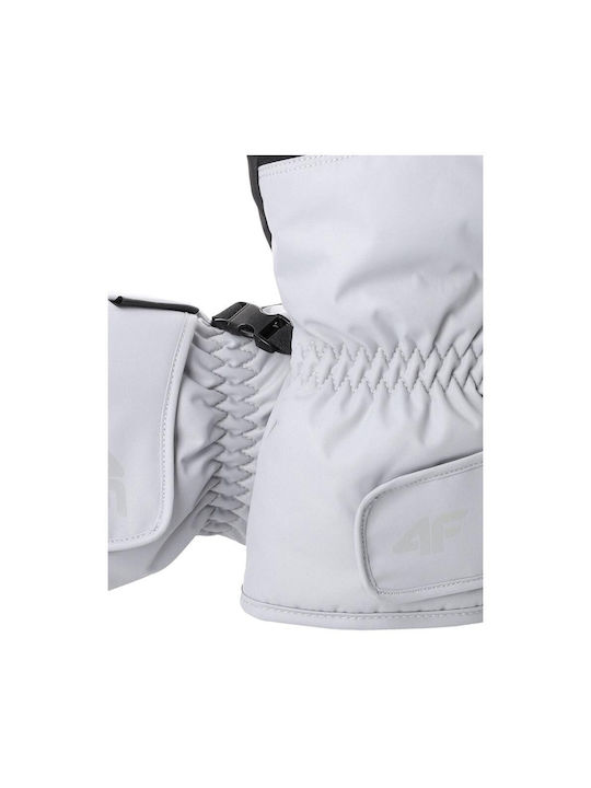 4F Men's Ski & Snowboard Gloves Gray