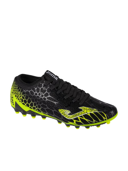 Joma AG Low Football Shoes with Cleats Black