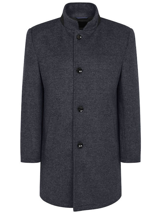 Bugatti Men's Half Coat grey