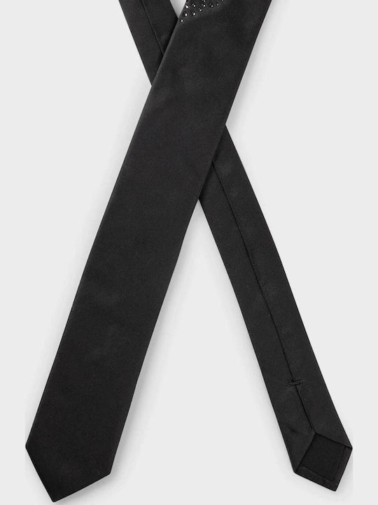 Boss Men's Tie Silk in Black Color