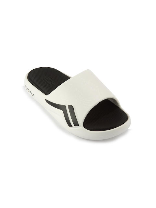 Fshoes Women's Slides White