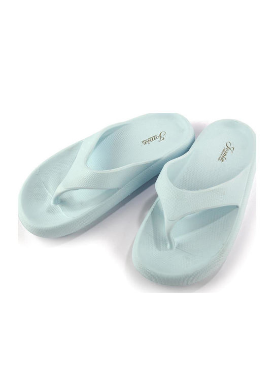 Women's Flip Flops Light Blue