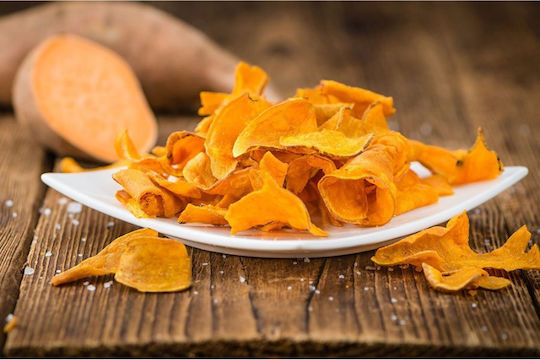 John Altman Organic Sweet Potato Chips Salt 90g 16440