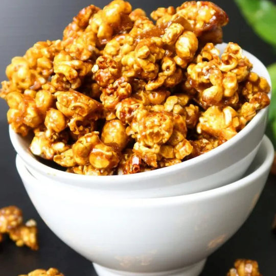 John Altman Popcorn Organic Caramel Sărat 75g 16688