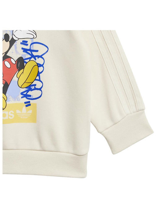 X Disney Mickey Mouse Παιδικό Σετ Φόρμας Εκρού